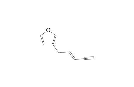 (E)-3-(2-Penten-4-ynyl)furan