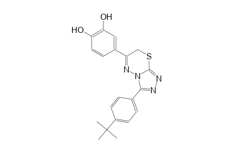 4-[3-(4-tert-butylphenyl)-7H-[1,2,4]triazolo[3,4-b][1,3,4]thiadiazin-6-yl]-1,2-benzenediol