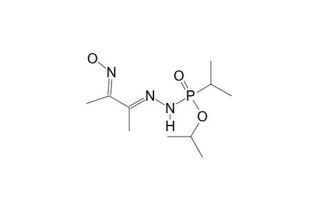 O-ISOPROPYLISOPROPYL-2-(1-METHYL-2-OXOPROPYLIDENE)-PHOSPHONOHYDRAZIDO-OXIME