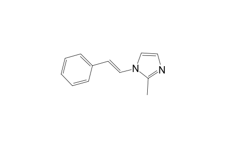 1H-Imidazole, 2-methyl-1-(2-phenylethenyl)-, (E)-
