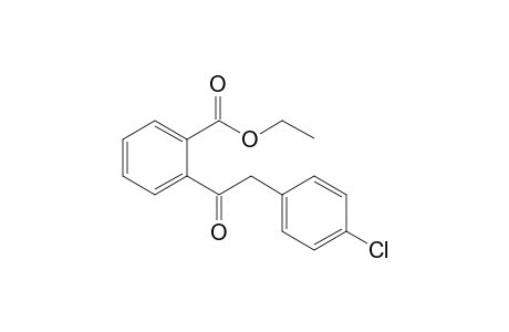 Ethyl 2-(2-(4-chlorophenyl)acetyl)benzoate