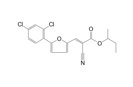 2-propenoic acid, 2-cyano-3-[5-(2,4-dichlorophenyl)-2-furanyl]-, 1-methylpropyl ester, (2E)-