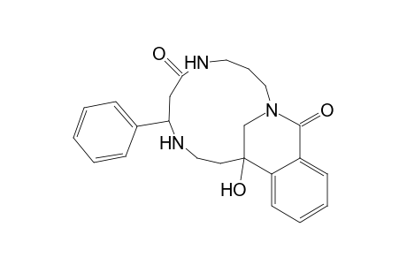 2,13-Methano-2H-2,6,10-benzotriazacyclopentadecine-1,7-dione, 3,4,5,6,8,9,10,11,12,13-decahydro-13-hydroxy-9-phenyl-