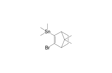 (-)-2-Bromo-7,7-dimethyl-3-(trimethylstannyl)bicyclo[2.2.1]hept-2-ene