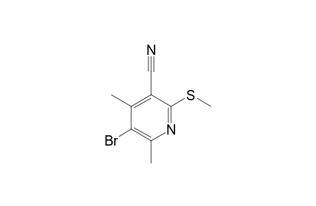 5-BROMO-4,6-DIMETHYL-2-(METHYLTHIO)-NICOTINONITRILE
