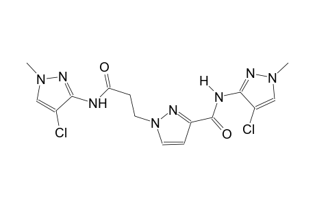 1H-pyrazole-1-propanamide, N-(4-chloro-1-methyl-1H-pyrazol-3-yl)-3-[[(4-chloro-1-methyl-1H-pyrazol-3-yl)amino]carbonyl]-