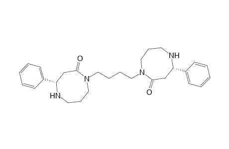 (4S)-1-[4-[(4S)-2-keto-4-phenyl-1,5-diazocan-1-yl]butyl]-4-phenyl-1,5-diazocan-2-one