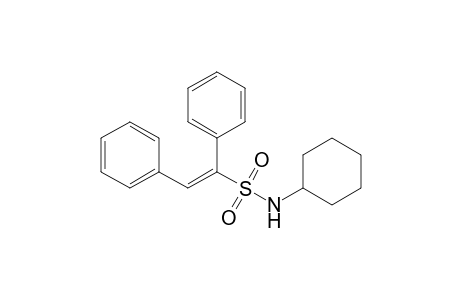 (E)-N-Cyclohexyl-1,2-diphenylvinylsulfonamide