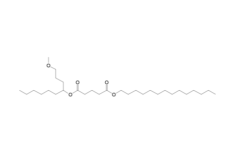 Glutaric acid, 1-methoxydec-4-yl tetradecyl ester