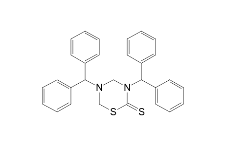 3,5-bis(Diphenylmethyl)tetrahydro-2H-1,3,5-thiadiazine-2-thione