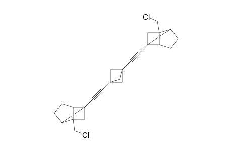 1,3-Bis{[6-(chloromethyl)tricyclo[3.2.0.0(2,6)]heptyl]ethynyl}bicyclo-[1.1.1]pentane