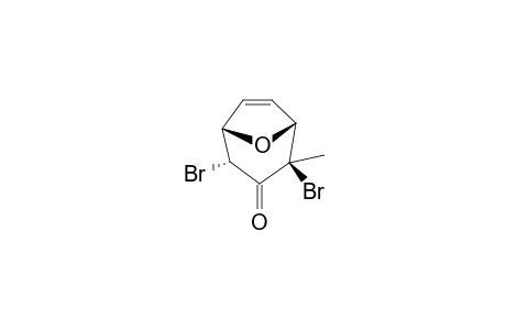 (2-EXO,4-ENDO)-2,4-DIBROMO-2-METHYL-8-OXABICYCLO-[3.2.1]-OCT-6-EN-3-ONE