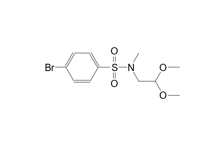 4-bromo-N-(2,2-dimethoxyethyl)-N-methylbenzenesulfonamide