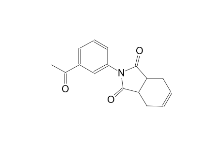 1H-isoindole-1,3(2H)-dione, 2-(3-acetylphenyl)-3a,4,7,7a-tetrahydro-