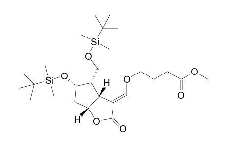 (1R,5R,6S,7S)-Methyl 4-(7-tert-Butyldimethylsiloxy-6-tert-butyldimethylsiloxymethyl-3-oxo-2-oxabicyclo[3.3.0]octane-4-ylidenemethoxy)butyrate