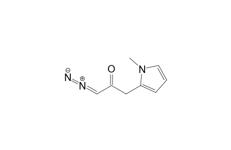 1-Diazo-3-(1-methylpyrrol-2-yl)propanone