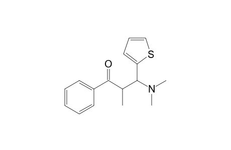 2-Benzoyl(dimethylamino)-1-(2'-thienyl)propane