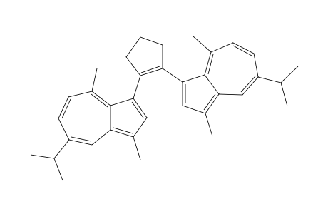 1,2-BIS-(5-ISOPROPYL-3,8-DIMETHYLAZULEN-1-YL)-CYCLOPENT-1-ENE