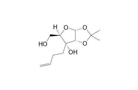 (3aR,5R,6R,6aR)-6-but-3-enyl-2,2-dimethyl-5-methylol-5,6a-dihydro-3aH-furo[2,3-d][1,3]dioxol-6-ol
