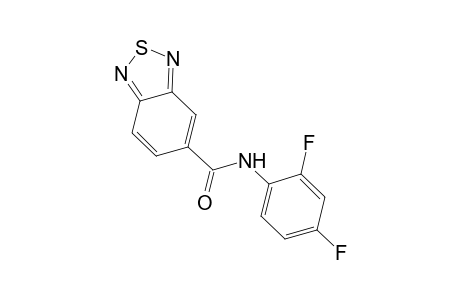 2,1,3-Benzothiadiazole-5-carboxamide, N-(2,4-difluorophenyl)-