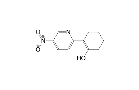 2-(5-nitro-2-pyridinyl)-1-cyclohexen-1-ol
