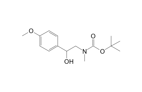 N-[2-hydroxy-2-(4-methoxyphenyl)ethyl]-N-methyl-carbamic acid tert-butyl ester