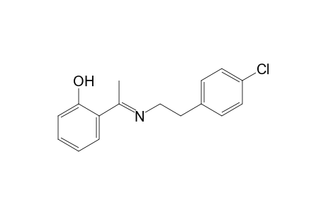 o-[N-(p-chlorophenethyl)acetimidoyl]phenol