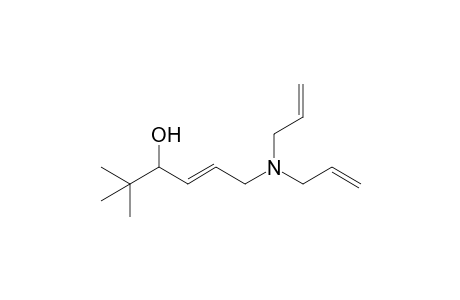 (E)-6-(N,N-Diallylamino)-2,2-dimethyl-4-hexen-3-ol