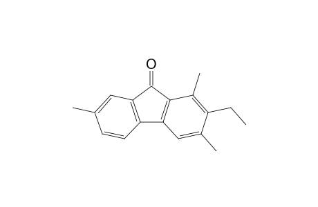2-Ethyl-1,3,7-trimethyl-9H-fluoren-9-one