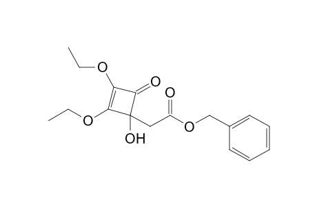 3,4-Diethoxy-1-(benzyloxycarbonylmethyl)-1-hydroxycyclobut-3-en-2-one