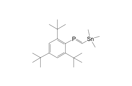 (2,4,6-tritert-butylphenyl)-(trimethylstannylmethylene)phosphane
