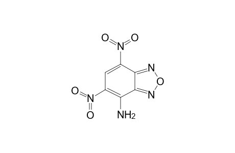 5,7-Dinitro-2,1,3-benzoxadiazol-4-amine