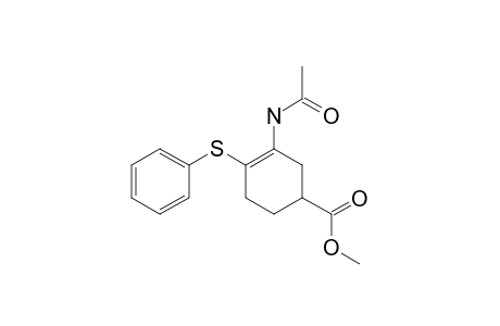 METHYL-3-ACETAMIDO-4-PHENYLTHIOCYCLOHEX-3-ENECARBOXYLATE