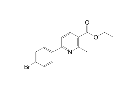6-(4-Bromo-phenyl)-2-methyl-nicotinic acid ethyl ester