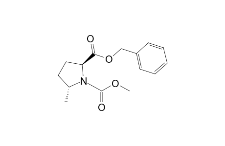 (2S,5R)-1-Methyl 2-benzyl 5-methyl-pyrrolidine-1,2-dicarboxylate