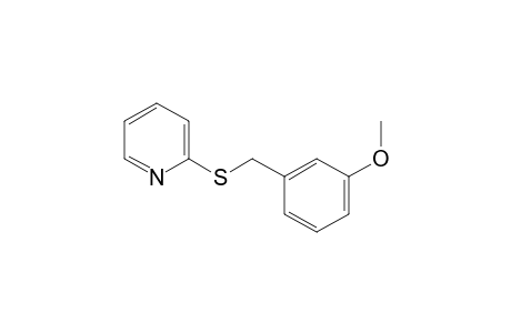 2-pyridyl (3-methoxy)-benzyl sulfide