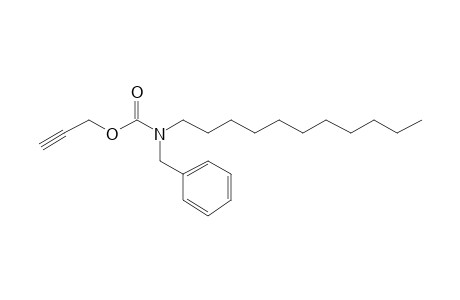 Carbonic acid, monoamide, N-benzyl-N-undecyl-, propargyl ester