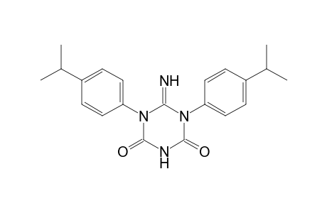 1,3,5-Triazine-2,4(1H,3H)-dione, dihydro-6-imino-1,5-bis[4-(1-methylethyl)phenyl]-