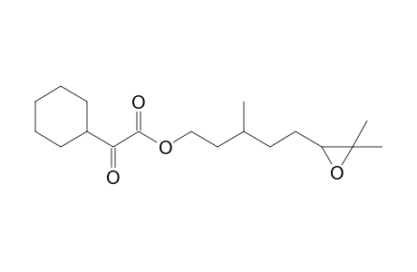 6',7'-Epoxy-3',7'-dimethyloctyl 2-cyclohexyl-2-oxoacetate