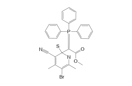 METHYL-(5-BROMO-3-CYANO-4,6-DIMETHYL-2-SULFANYL-1,2-DIHYDROPYRIDIN-2-YL)-(TRIPHENYL-LAMBDA(5)-PHOSPHANYLIDENE)-ACETATE