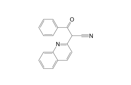 2-Quinolineacetonitrile, .alpha.-benzoyl-