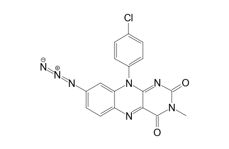 N-(4'-Chlorophenyl)-8-fazidoo-3-methyl-isoalloxazine