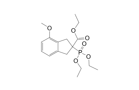 ETHYL-2-(DIETHOXYPHOSPHORYL)-4-METHOXY-INDANE-2-CARBOXYLATE