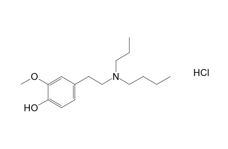 4-[2-(butylpropylamino)ethyl]-2-methoxyphenol, hydrochloride