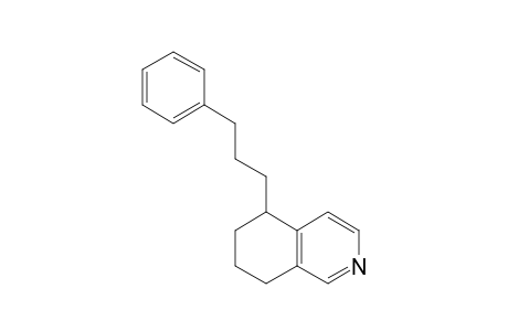 5-(3-PHENYLPROPYL)-5,6,7,8-TETRAHYDROISOQUINOLINE