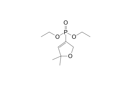 3-Diethoxyphosphoryl-5,5-dimethyl-2H-furan
