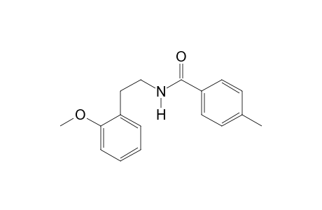 N-[2-(2-Methoxyphenyl)ethyl]-4-methylbenzamide
