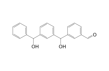 3-[3'-(.alpha.-Hydroxybenzyl)-.alpha.-hydroxybenzyl]-benzaldehyde
