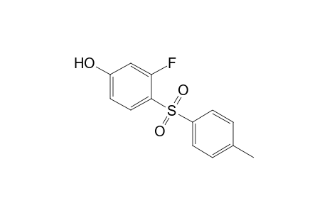 3-Fluoranyl-4-(4-methylphenyl)sulfonyl-phenol