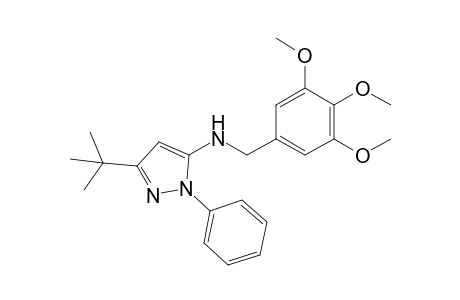 3-tert-Butyl-1-phenyl-N-(3,4,5-trimethoxybenzyl)-1H-pyrazol-5-amine